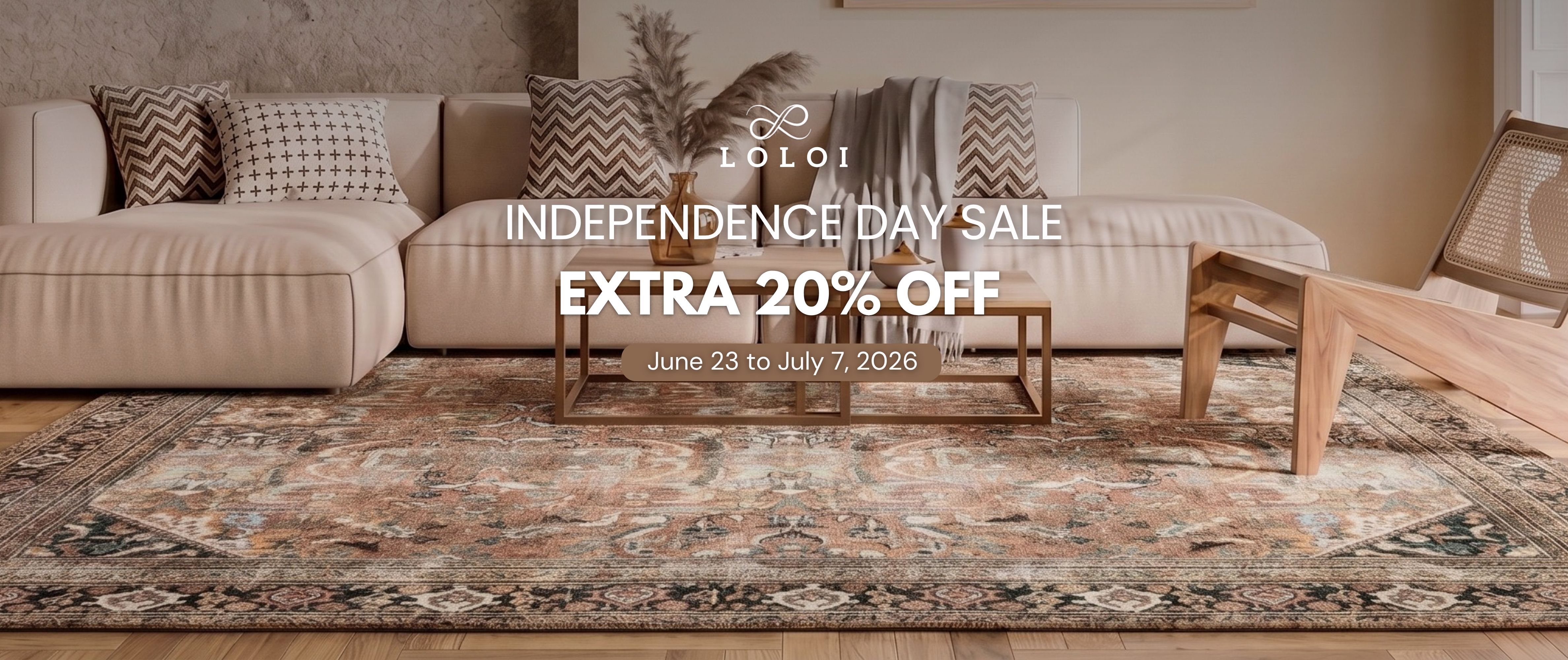 20 % Discount on Loloi